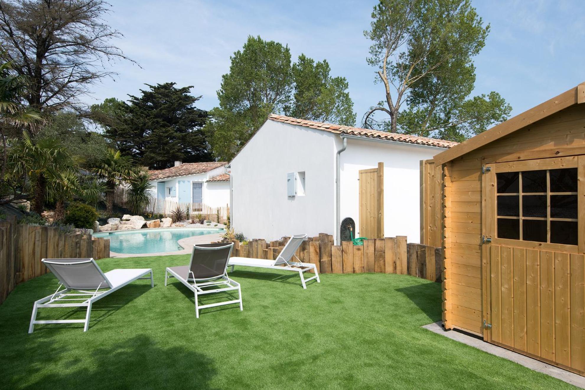 Tres Belle Villa Avec Piscine Le Bois-Plage-en-Ré Eksteriør bilde